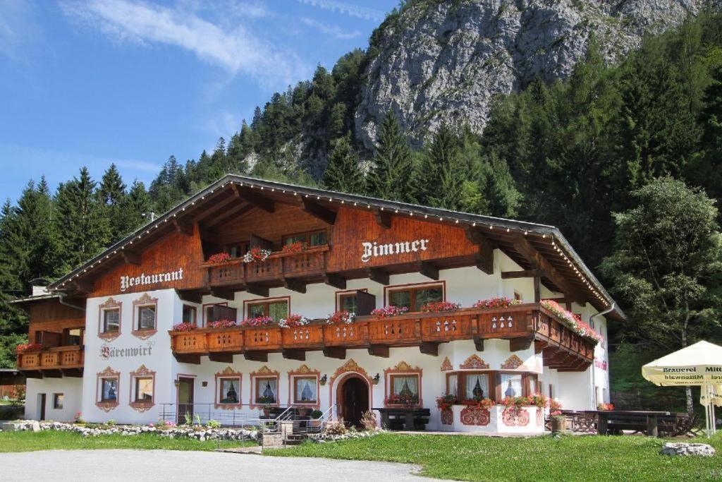 Garni Baerenwirt Leutasch Exterior foto